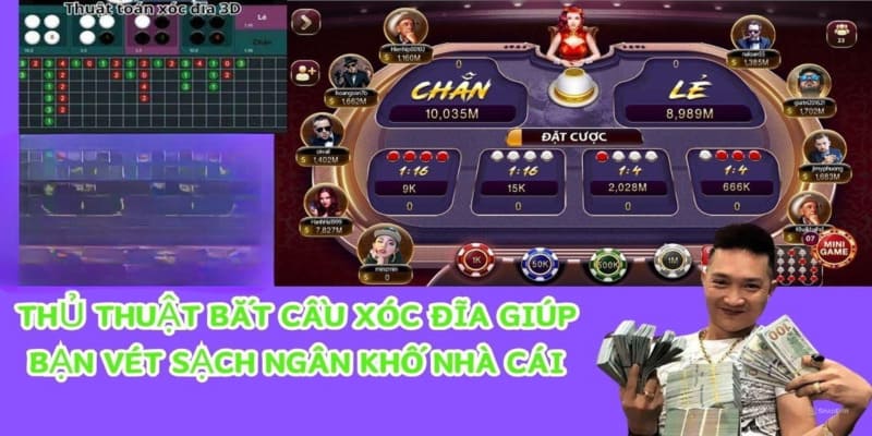 Thực hiện thủ thuật bắt cầu Xóc Đĩa KUBET ngay